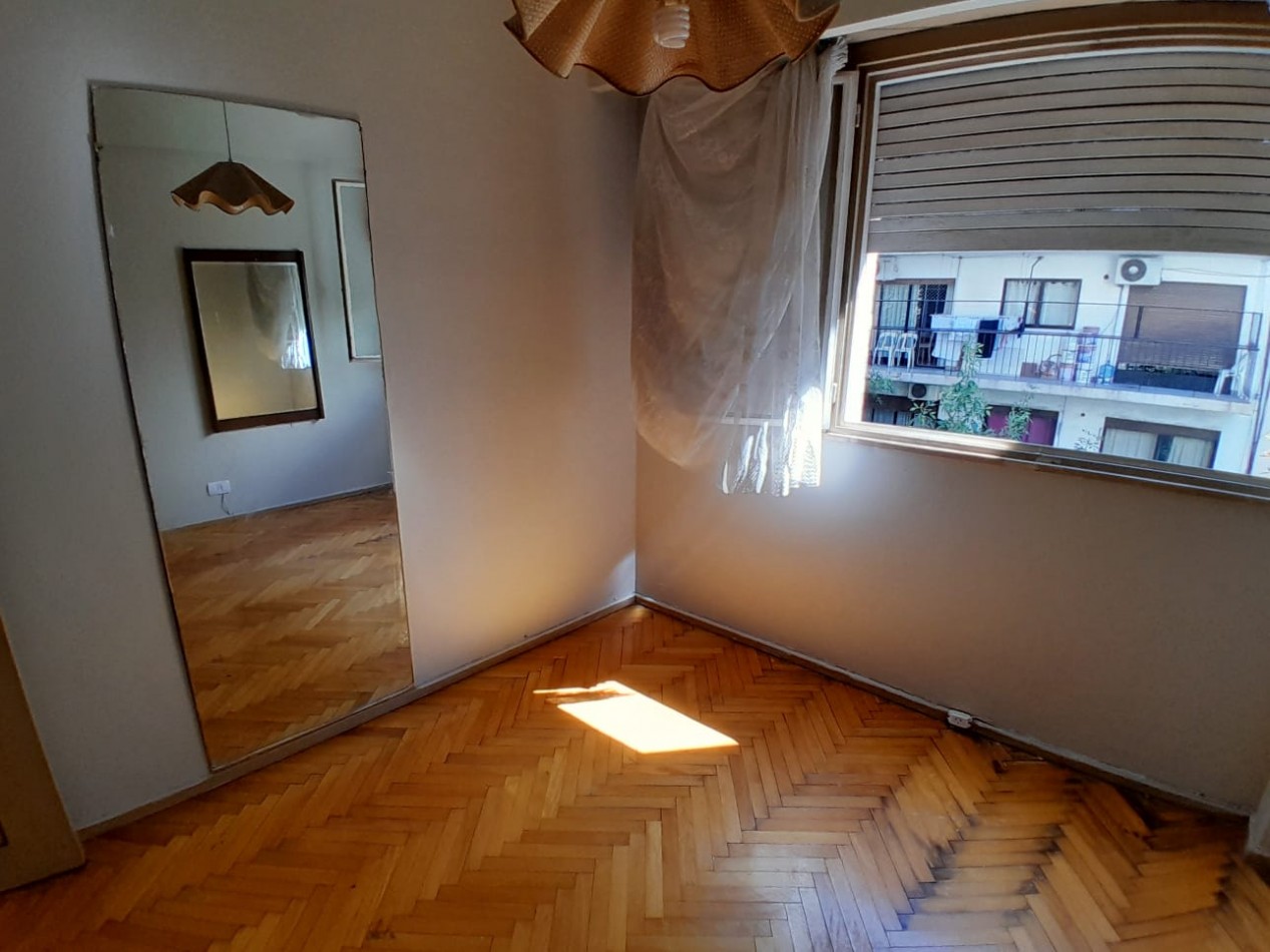 Luminoso 2 ambientes con balcon